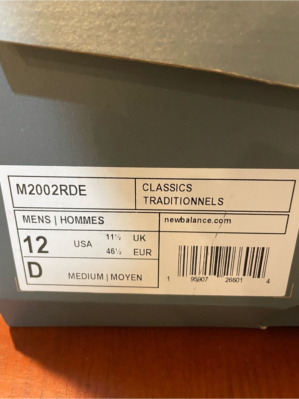 New Balance Kids Orange Suede & Mesh Sneakers - Picture 3 of 3